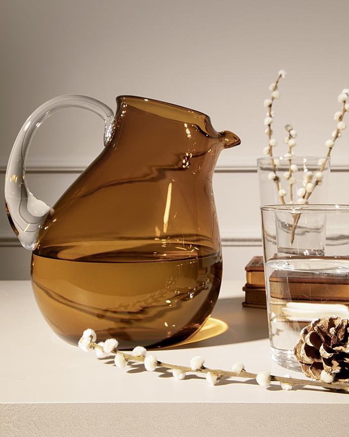 إبريق إيميلين زجاجي يدوي الصنع